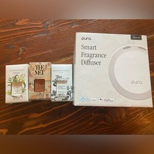 Pura smart fragrance diffuser and 3 refills